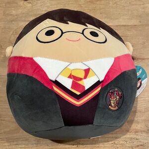 NWT Original Squishmallpws Harry Potter Stuffed plush Monogram Emblem OS